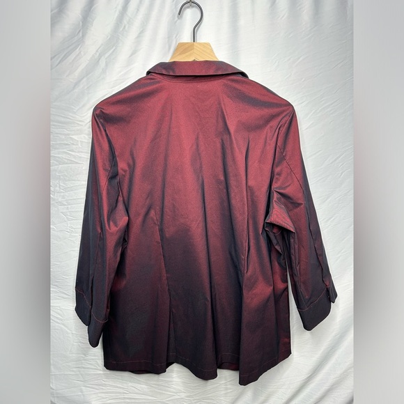 Venezia Button Down Blouse - Picture 3 of 3